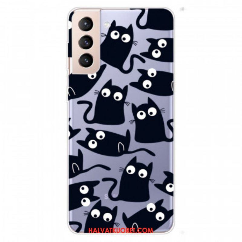 Kuori Samsung Galaxy S22 5G Mustat Hiiret