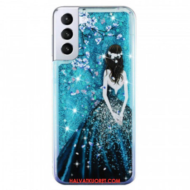Kuori Samsung Galaxy S22 5G Naisen Paljetteja