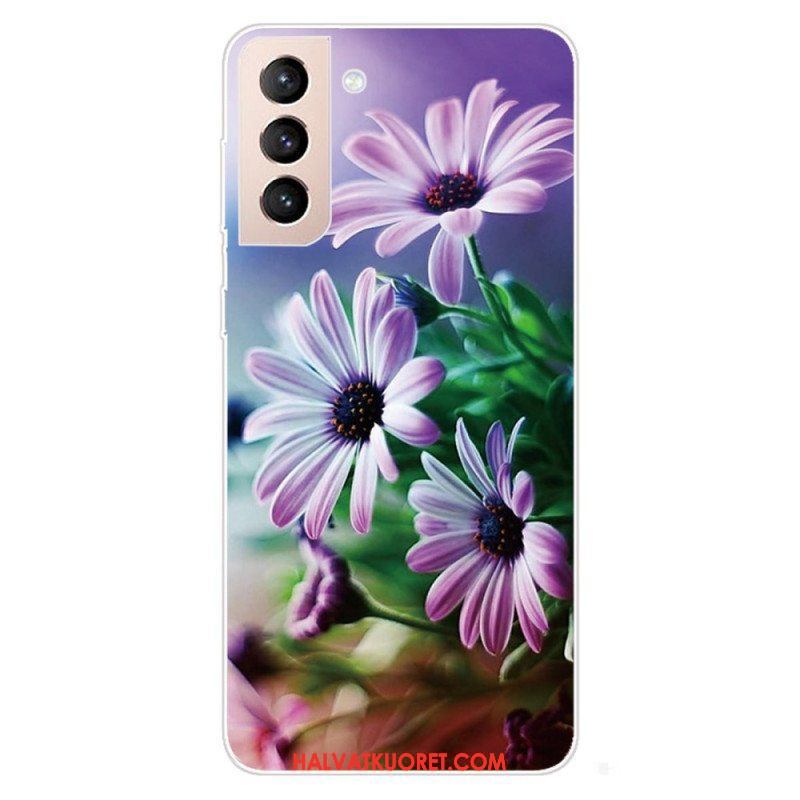 Kuori Samsung Galaxy S22 5G Realistisia Kukkia
