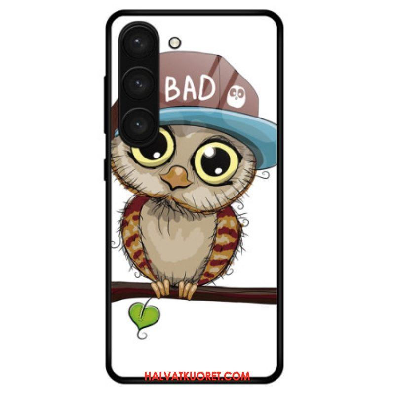 Kuori Samsung Galaxy S23 Plus 5G Bad Owl Karkaistu Lasi