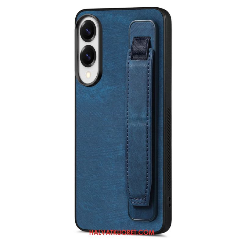 Kuori Samsung Galaxy S25 5g Edge Retrotyyli Ja Telinehihna