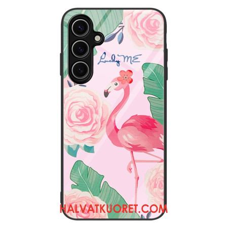 Kuori Samsung Galaxy S25 Plus 5g Karkaistua Lasia Flamingo