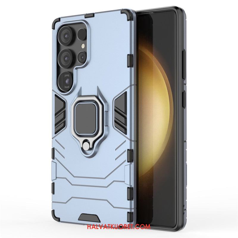 Kuori Samsung Galaxy S25 Ultra 5g Kestävä Sormuksenpidike Suojakuori