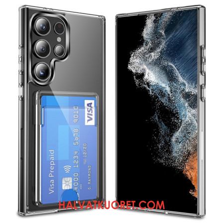 Kuori Samsung Galaxy S25 Ultra 5g Kirkas Korttipidikkeellä