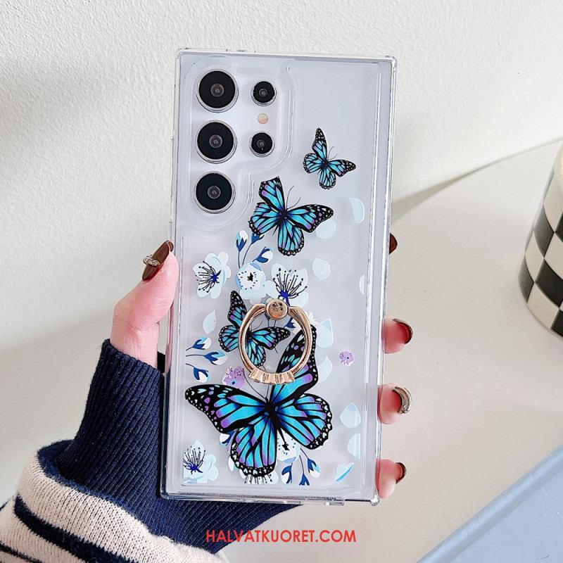 Kuori Samsung Galaxy S25 Ultra 5g Kuviollinen Sormusteline