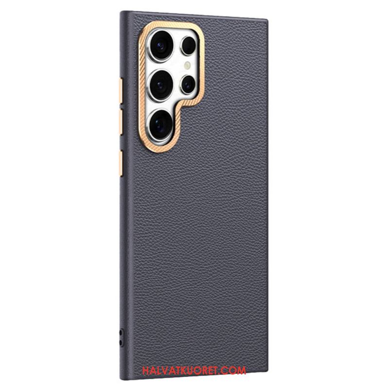 Kuori Samsung Galaxy S25 Ultra 5g Teksturoitu Tekonahka