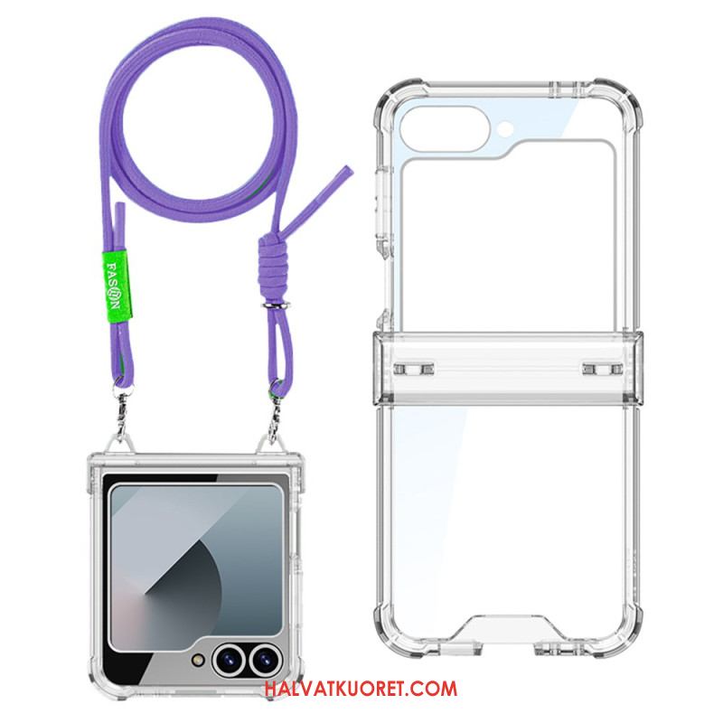 Kuori Samsung Galaxy Z Flip 7 Fe Läpinäkyvä Suojakuori