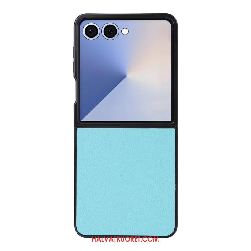 Kuori Samsung Galaxy Z Flip 7 Nahkakuvioinen