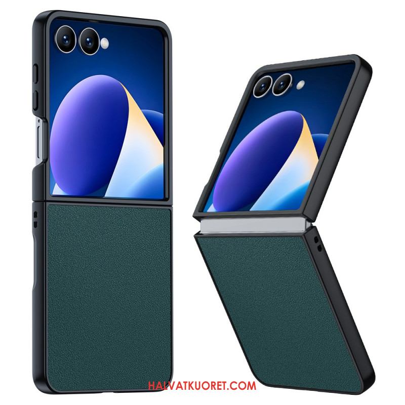 Kuori Samsung Galaxy Z Flip 7 Nahkakuvioinen Suojakuori