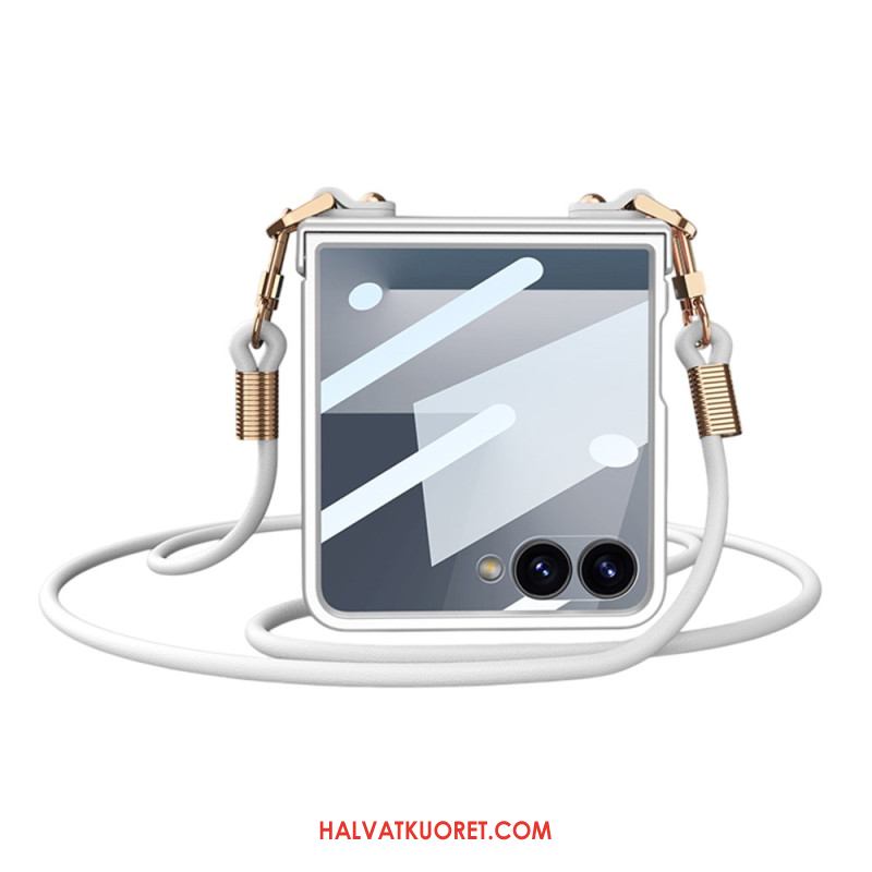 Kuori Samsung Galaxy Z Flip 7 Nyörirannekoru Suojakuori