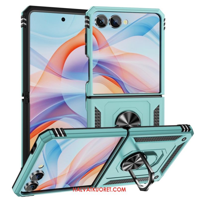 Kuori Samsung Galaxy Z Flip 7 Sormuskotelo Ja Iskunkestävä Suoja