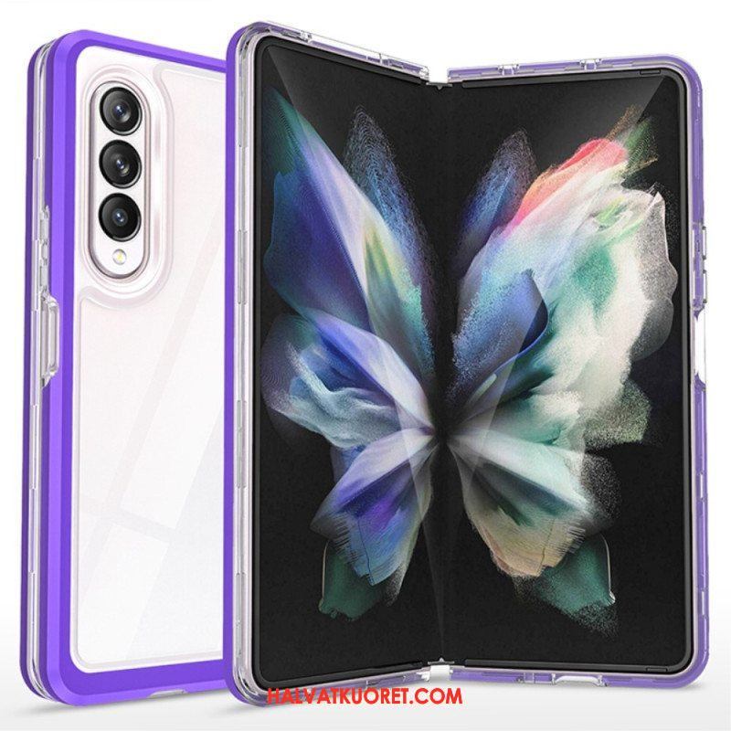 Kuori Samsung Galaxy Z Fold 4 Läpinäkyvät Urheiluvaatteet