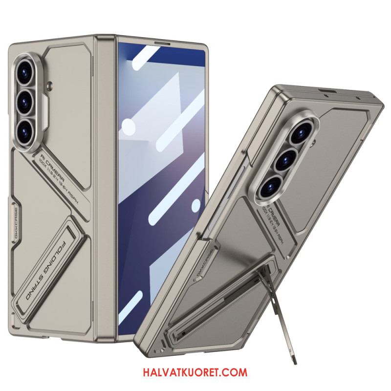 Kuori Samsung Galaxy Z Fold 7 Gkk-saranasuoja Ja Jalusta Suojakuori