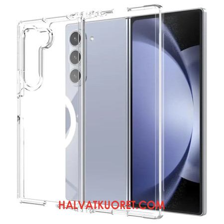 Kuori Samsung Galaxy Z Fold 7 Magsafe-yhteensopiva Läpinäkyvä