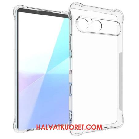 Kuori Sony Xperia 10 Vii Läpinäkyvä Vahvistetuilla Kulmilla