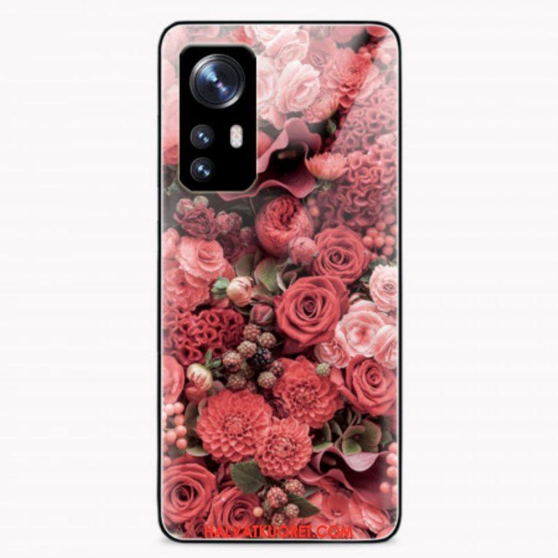 Kuori Xiaomi 12 / 12X Rose Flowers Karkaistu Lasi