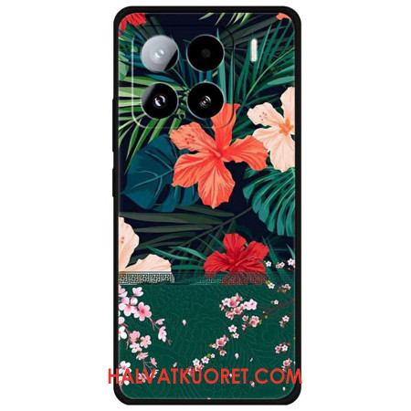 Kuori Xiaomi 15 Kukkakuvio Suojakuori