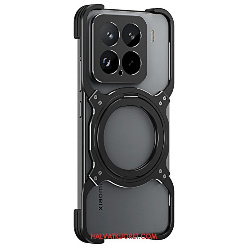 Kuori Xiaomi 15 Metallinen Jalusta Ja Puskuri