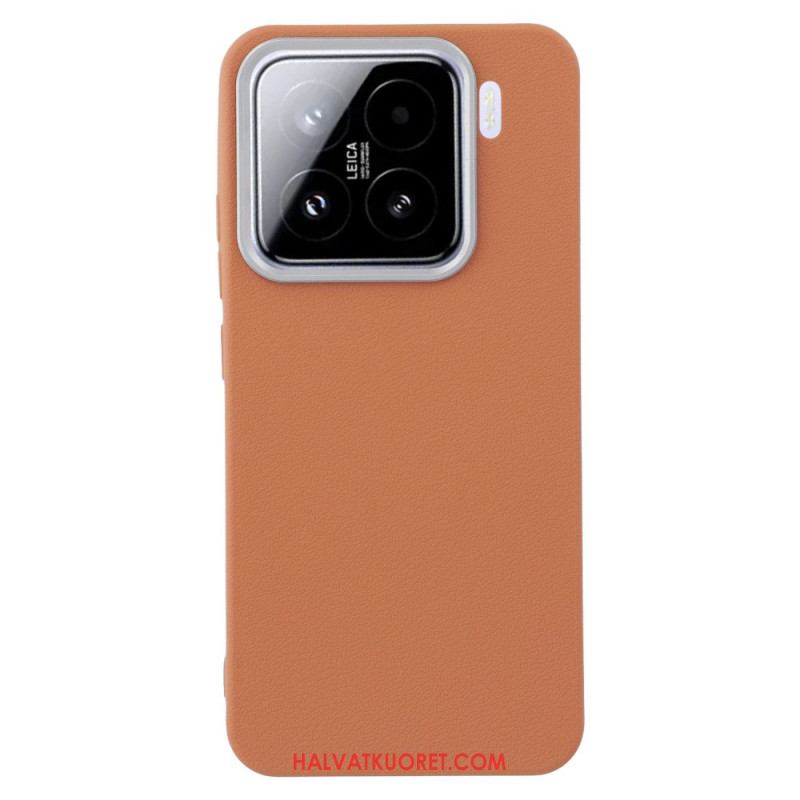 Kuori Xiaomi 15 Nahkakuvioinen