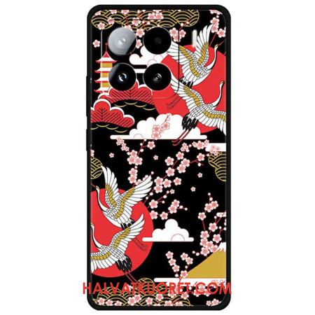 Kuori Xiaomi 15 Pro Neljä Kurkea Lennossa Suojakuori