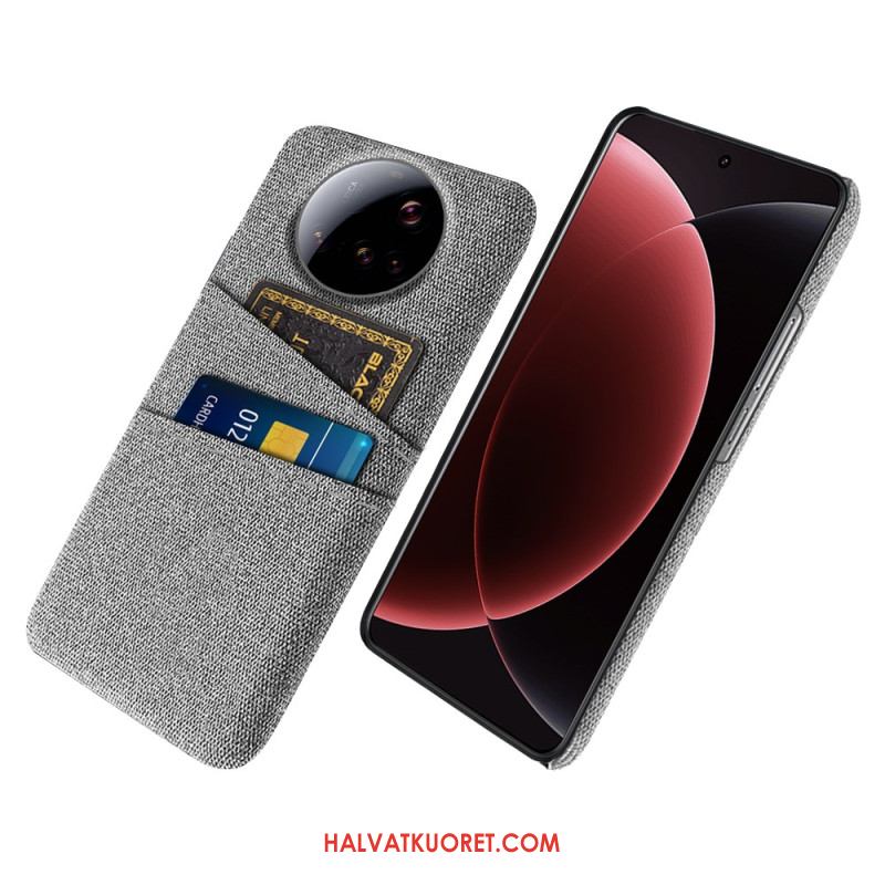 Kuori Xiaomi 15 Ultra Kangas Kaksoiskorttikotelo