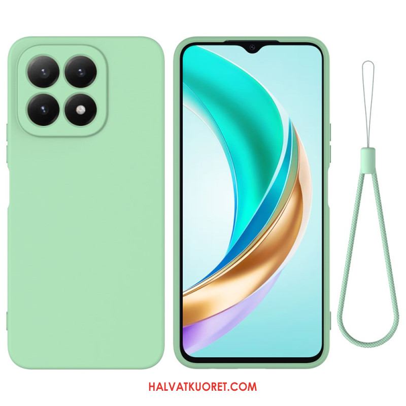 Kuori Xiaomi 17 Nestemäinen Silikoni Hihnalla