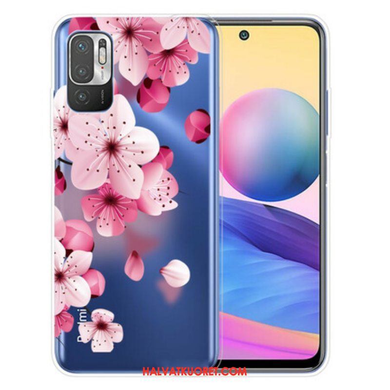 Kuori Xiaomi Redmi Note 10 5G Pienet Vaaleanpunaiset Kukat