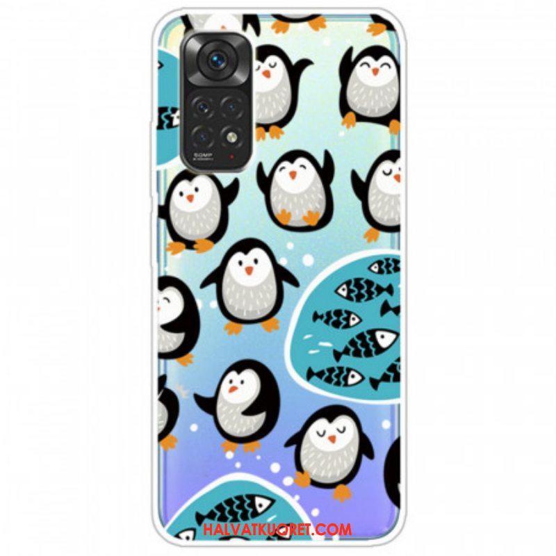 Kuori Xiaomi Redmi Note 11 / 11S Pingviinit Ja Kalat