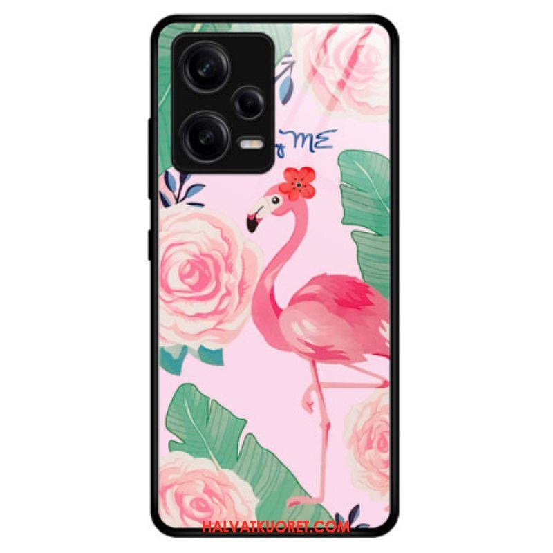 Kuori Xiaomi Redmi Note 12 Pro Flamingo Karkaistu Lasi