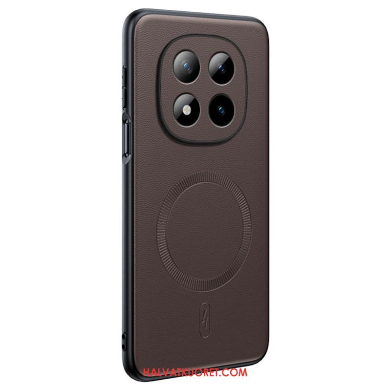 Kuori Xiaomi Redmi Note 15 Pro Plus 5g Magneettinen Nahkaefekti Suojakuori