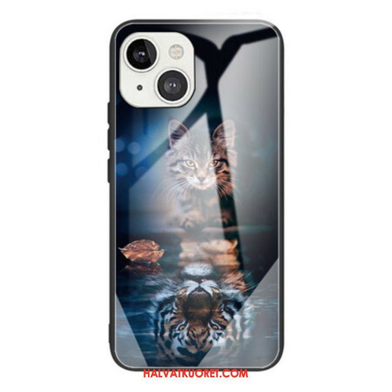 Kuori iPhone 13 Mini My Tiger Tempered Glass