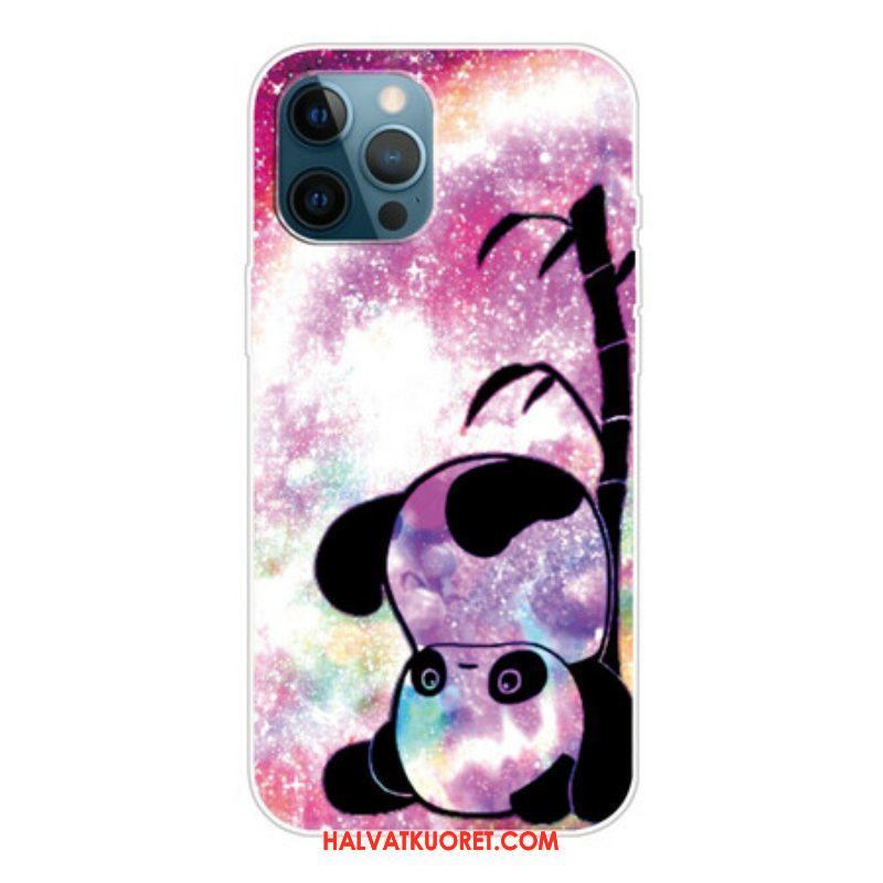 Kuori iPhone 13 Pro Panda Ja Bambu