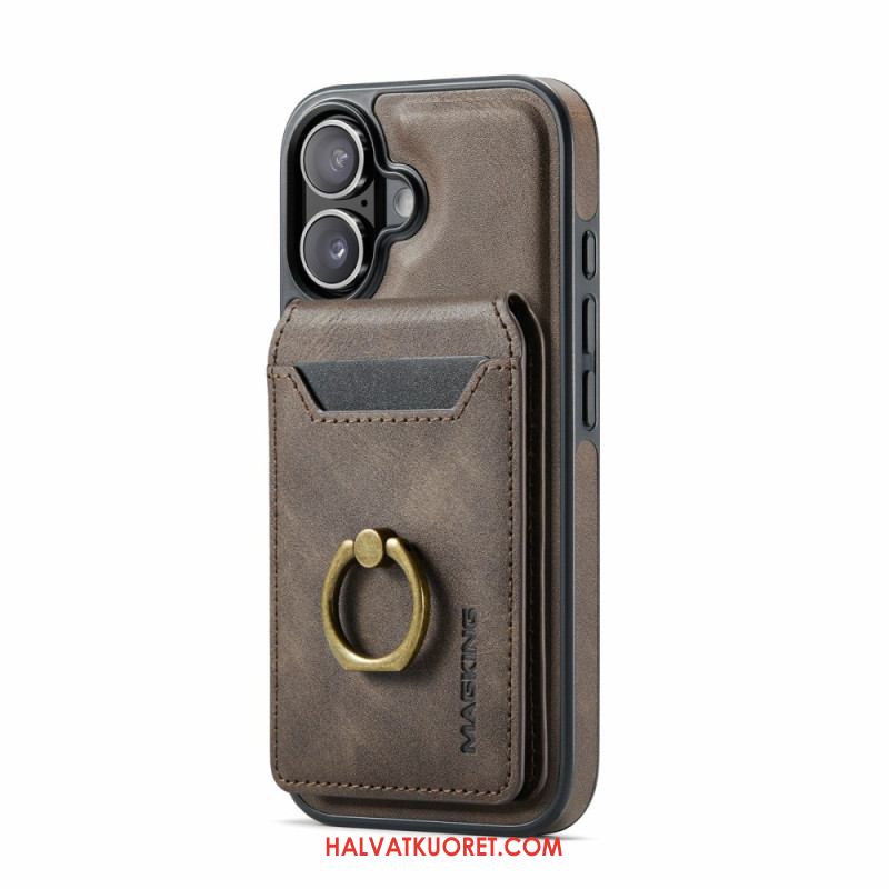 Kuori iPhone 17 Magsafe Rfid-korttipidikkeellä Ja Integroidulla Jalustalla