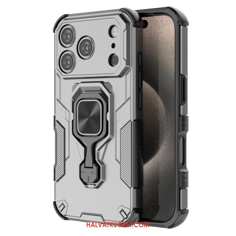 Kuori iPhone 17 Pro Max Kestävä Sormus Suojakuori