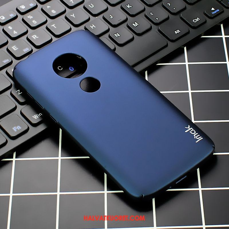 Moto E5 Kuoret Väriset Sininen Kova, Moto E5 Kuori Suojaus All Inclusive