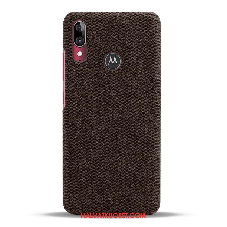 Moto E6 Plus Kuoret Kova Puhelimen Persoonallisuus, Moto E6 Plus Kuori Murtumaton Kevyt Braun