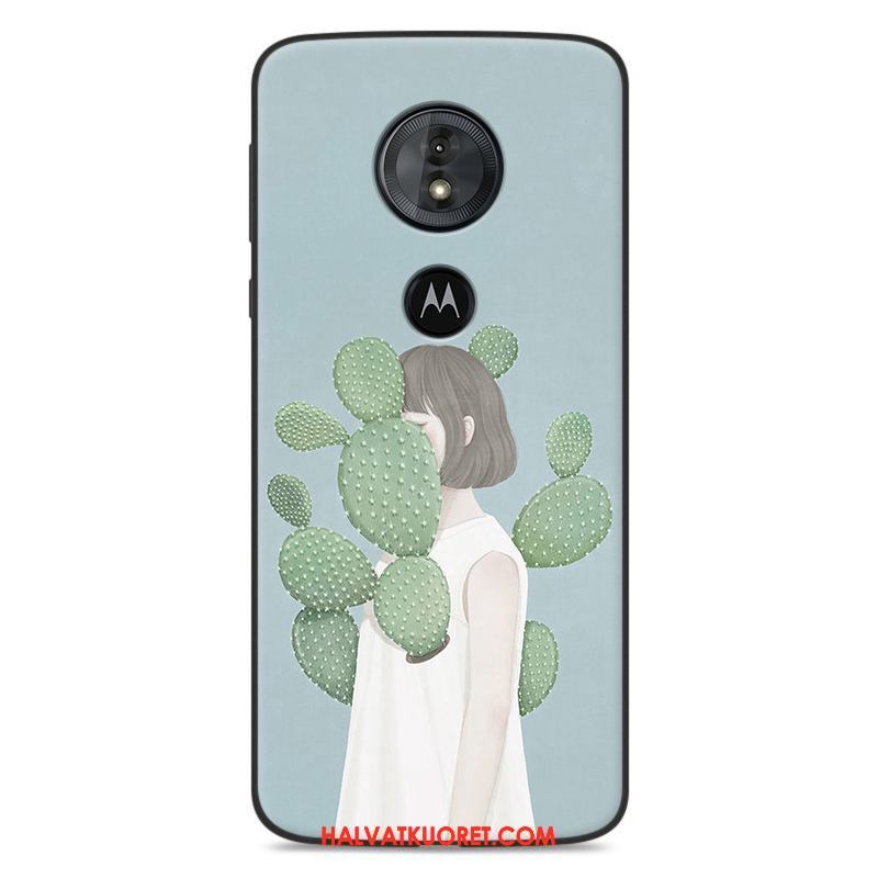 Moto G6 Play Kuoret Kustannukset All Inclusive Suojaus, Moto G6 Play Kuori Vihreä Silikoni