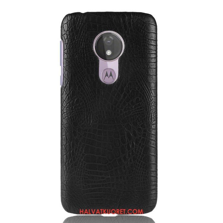 Moto G7 Power Kuoret Kotelo Suojaus, Moto G7 Power Kuori Musta Kova