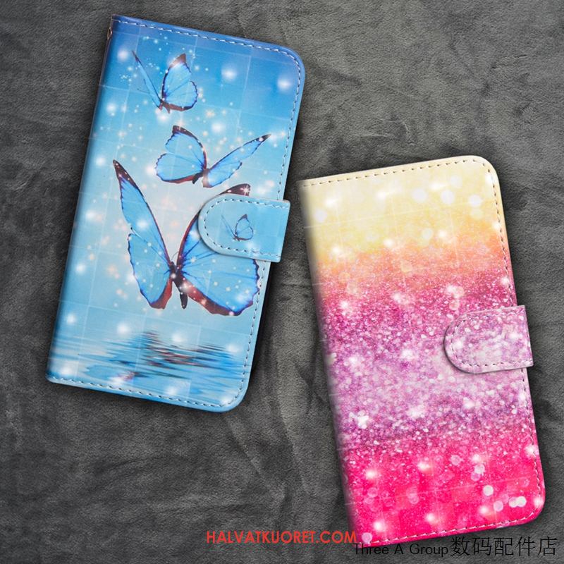 Moto G8 Kuoret Kortti Sininen Puhelimen, Moto G8 Kuori Kissa Suojaus