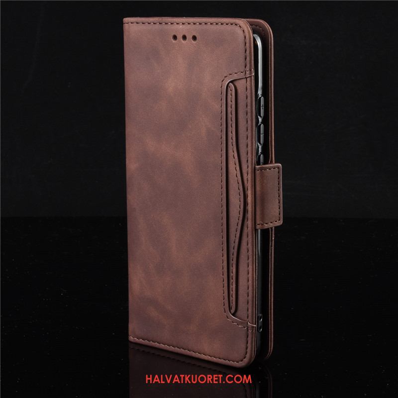 Motorola Edge Kuoret Nahkakotelo Puhelimen, Motorola Edge Kuori Salkku Braun