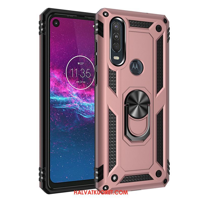 Motorola One Action Kuoret Rengas Jauhe, Motorola One Action Kuori Puhelimen Tuki