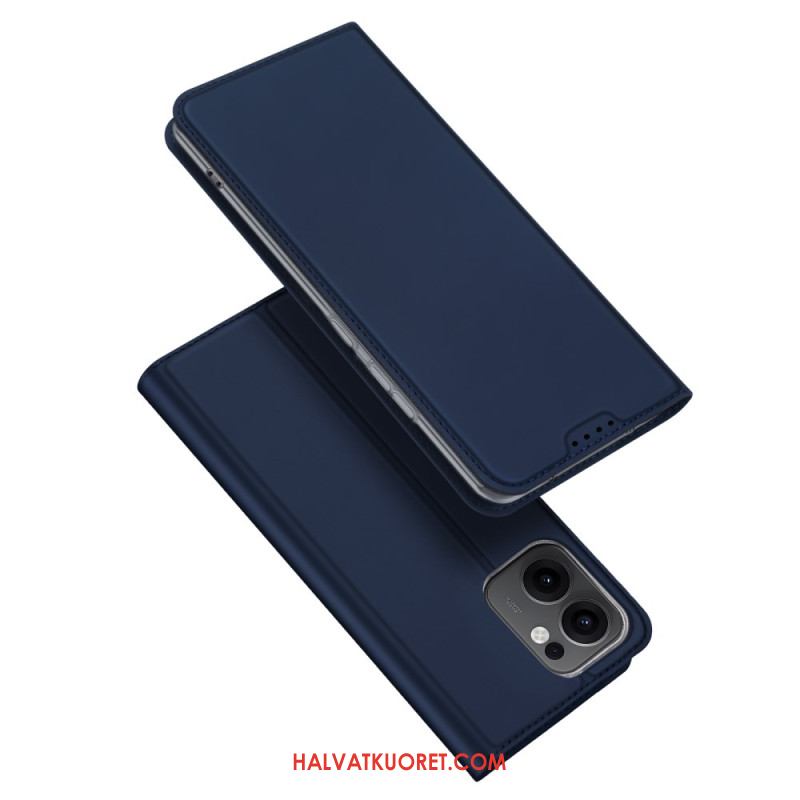 Nahkakotelo Oppo Reno 13f 4g / 5g / 13 Fs 5g Skin Pro -sarjan Dux Ducis