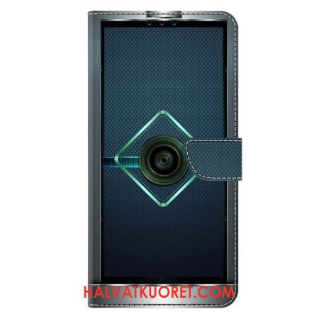 Nahkakotelo Samsung Galaxy A17 4g / 5g Fantasiatulevaisuuskuvio