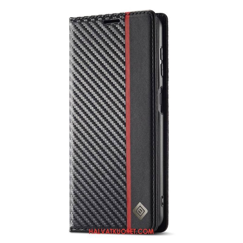 Nahkakotelo Samsung Galaxy A17 4g / 5g Puhelinkuoret Lc.imeeke Hiilikuitu