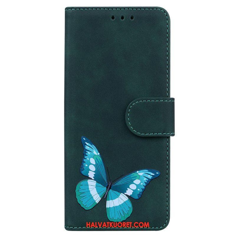 Nahkakotelo Samsung Galaxy A53 5G Skin Touch Butterfly