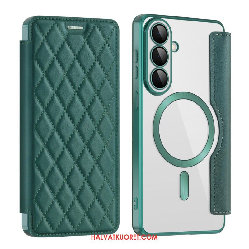 Nahkakotelo Samsung Galaxy S26 Plus Pehmustettu Rfid-korttikotelo