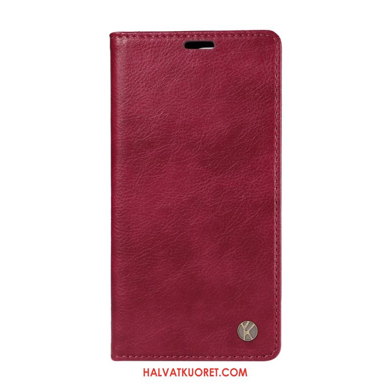 Nahkakotelo Xiaomi 15t Pro Retro Yikatu -tyylinen