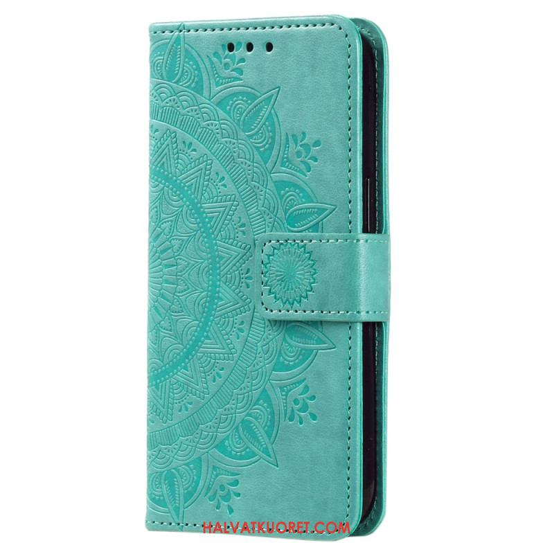 Nahkakotelo Xiaomi Redmi Note 14 4g Mandala-aurinko