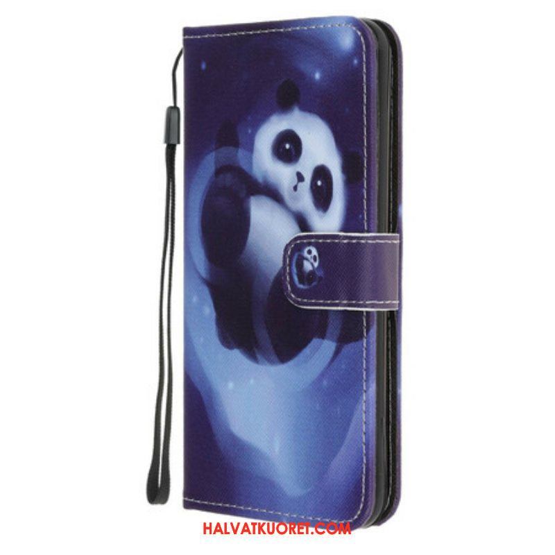 Nahkakotelo iPhone 13 Pro Panda Space