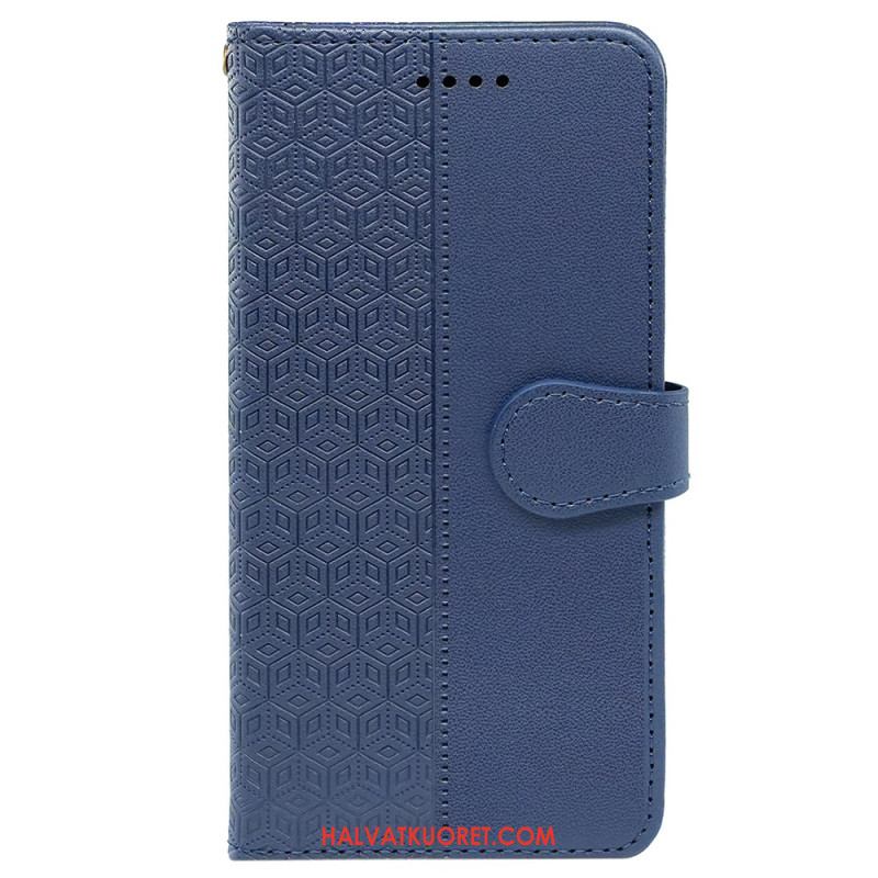Nahkakotelo iPhone 16 Plus Friisi Kuutiot
